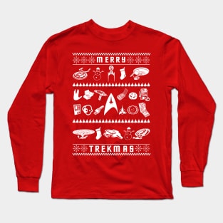 Merry Trekmas Long Sleeve T-Shirt